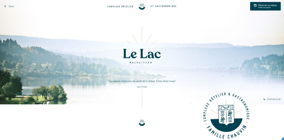 Complexe Le Lac · OctoberCMS Showcases